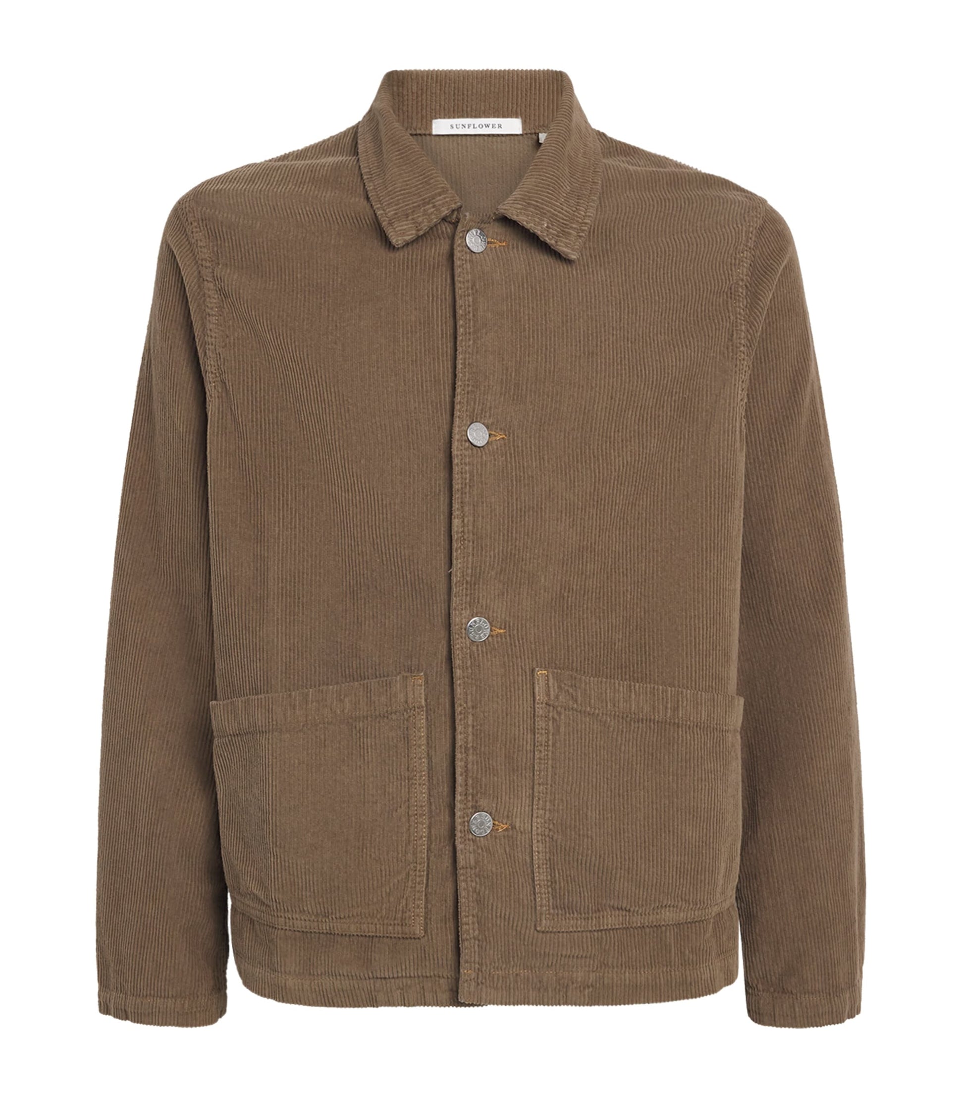 Sunflower Beige Cotton Corduroy Jacket