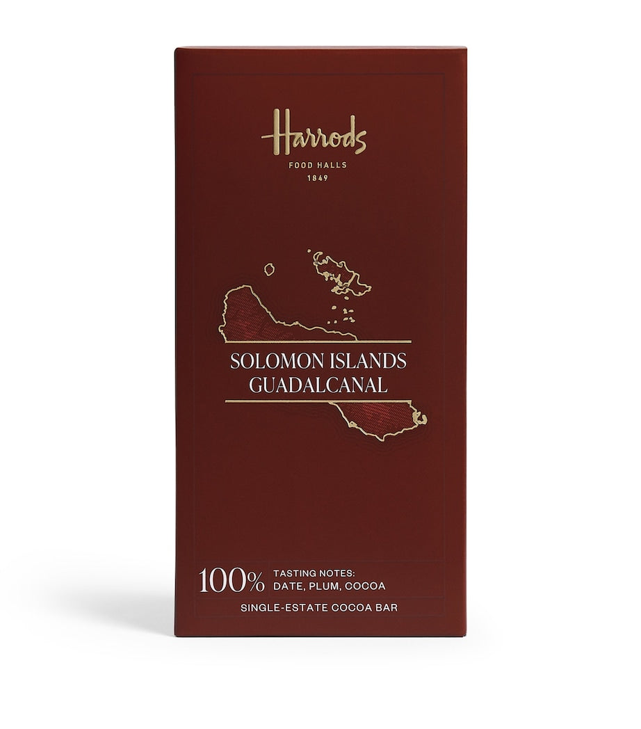 Harrods Single-Estate 100% Cocoa Guadalcanal Island Chocolate Bar (70g)