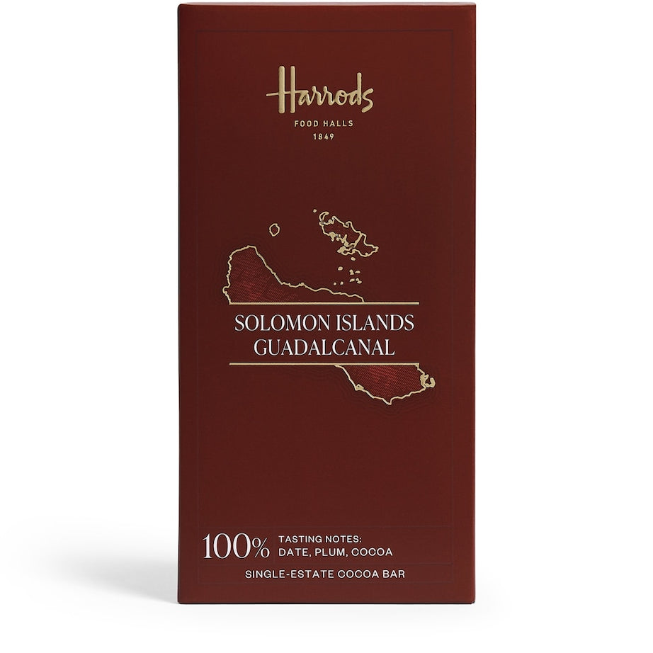 Harrods Single-Estate 100% Cocoa Guadalcanal Island Chocolate Bar (70g)