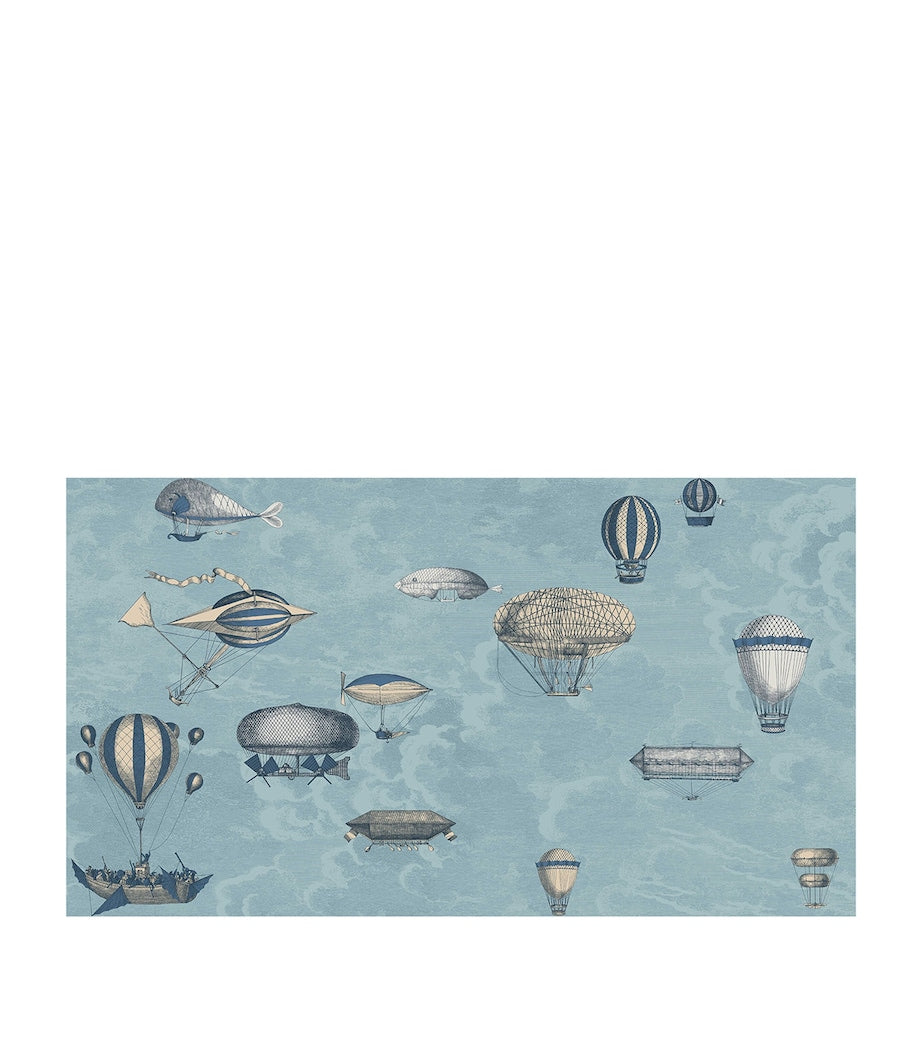 Cole & Son x Fornasetti Set of 2 Macchine Volanti Wallpaper Rolls