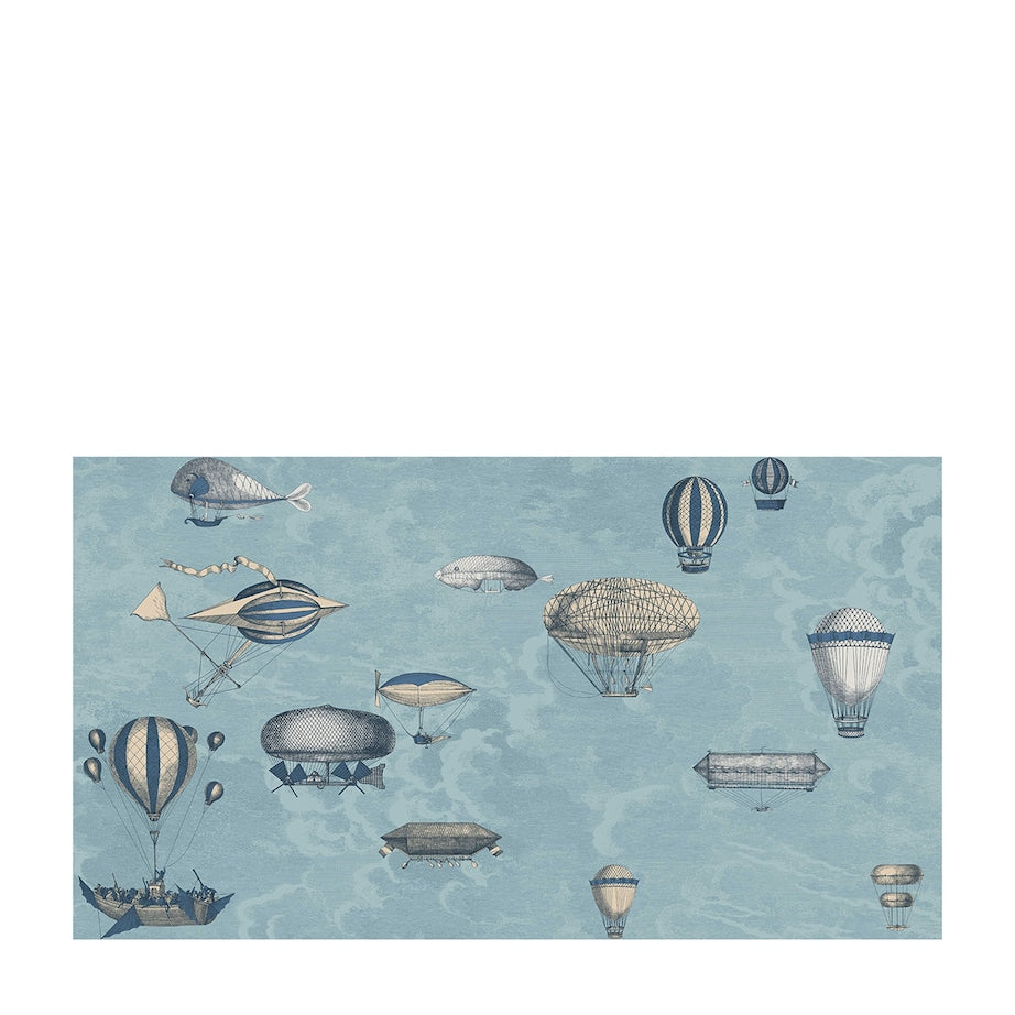 Cole & Son x Fornasetti Set of 2 Macchine Volanti Wallpaper Rolls