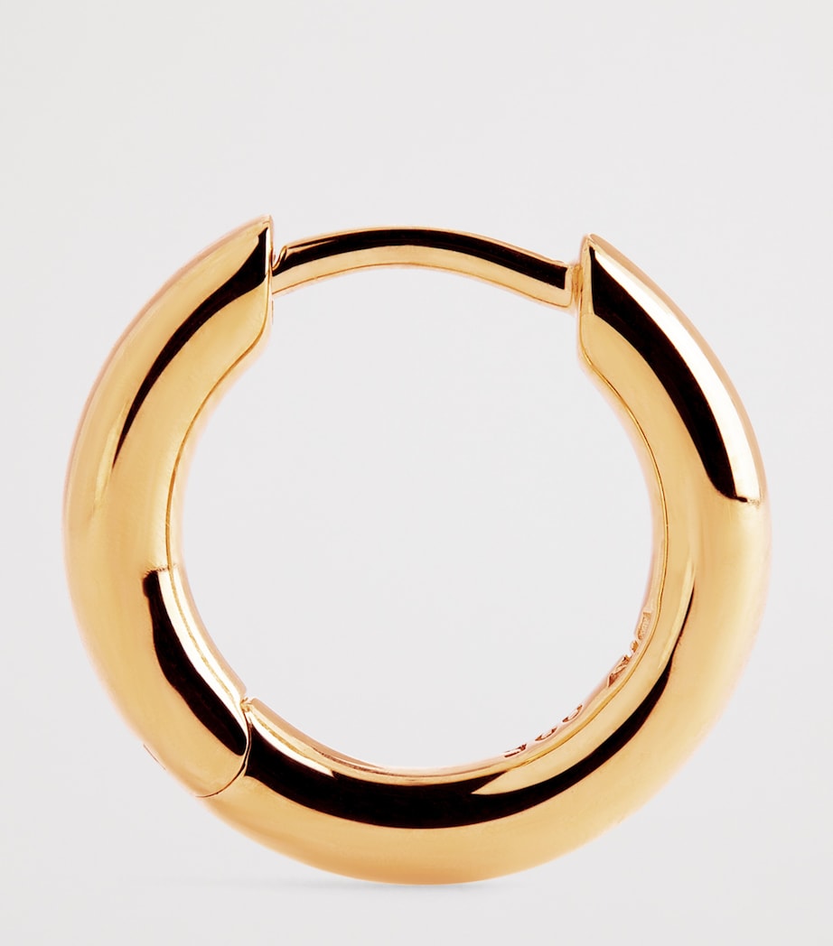 Tom Wood Small Gold-Plated Sterling Silver Hoop Earrings