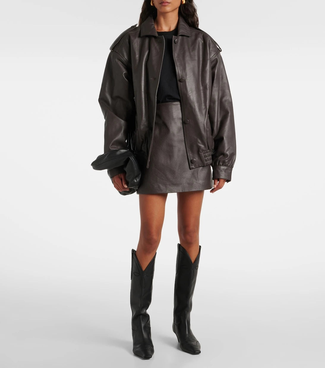 Blazé Milano - Charlie leather bomber jacket