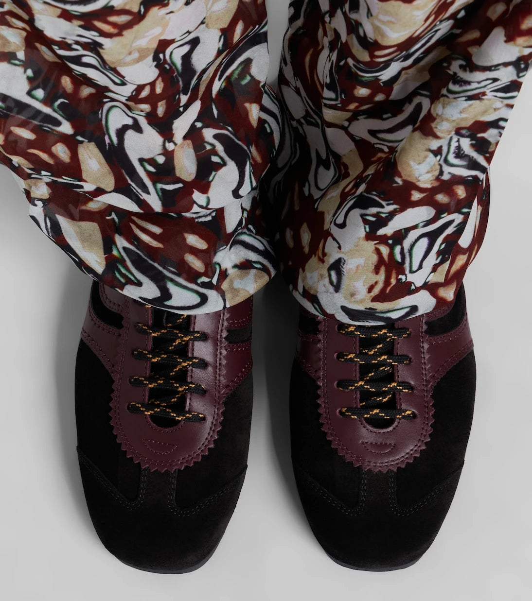 Dries Van Noten - Suede sneakers