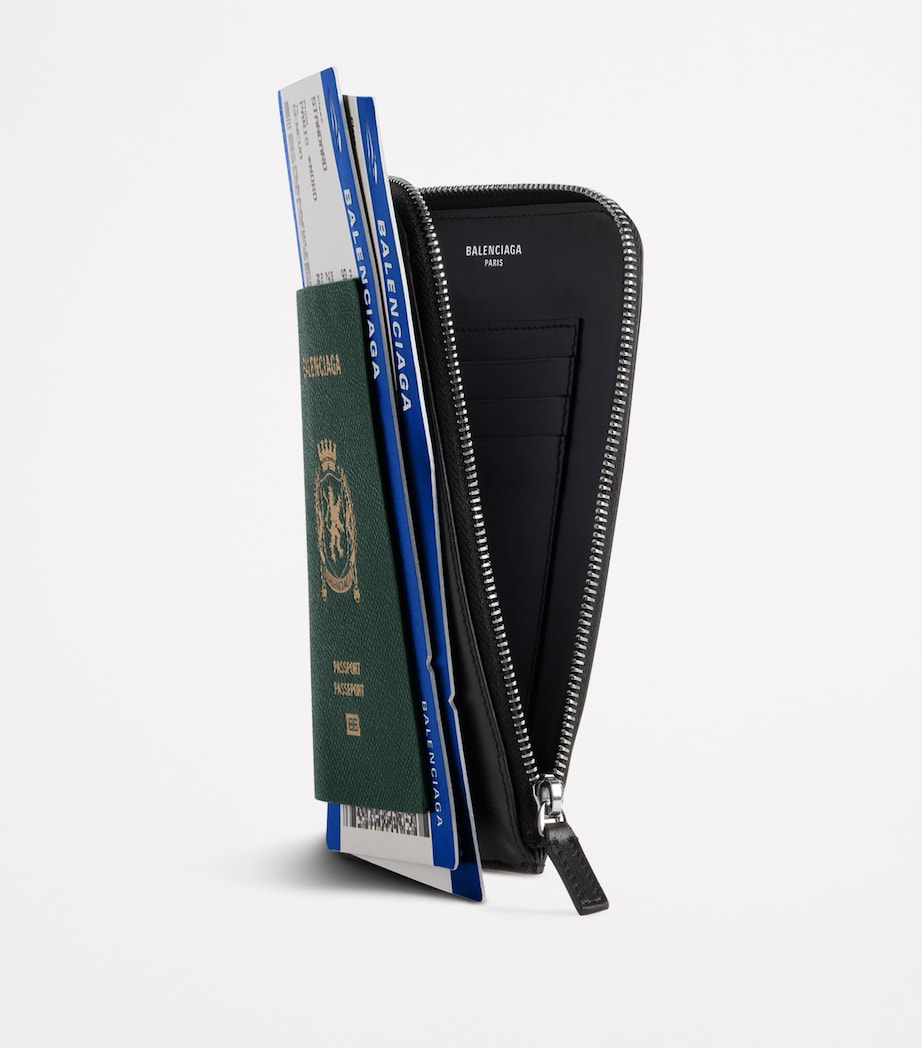 Calfskin Passport Phone Holder