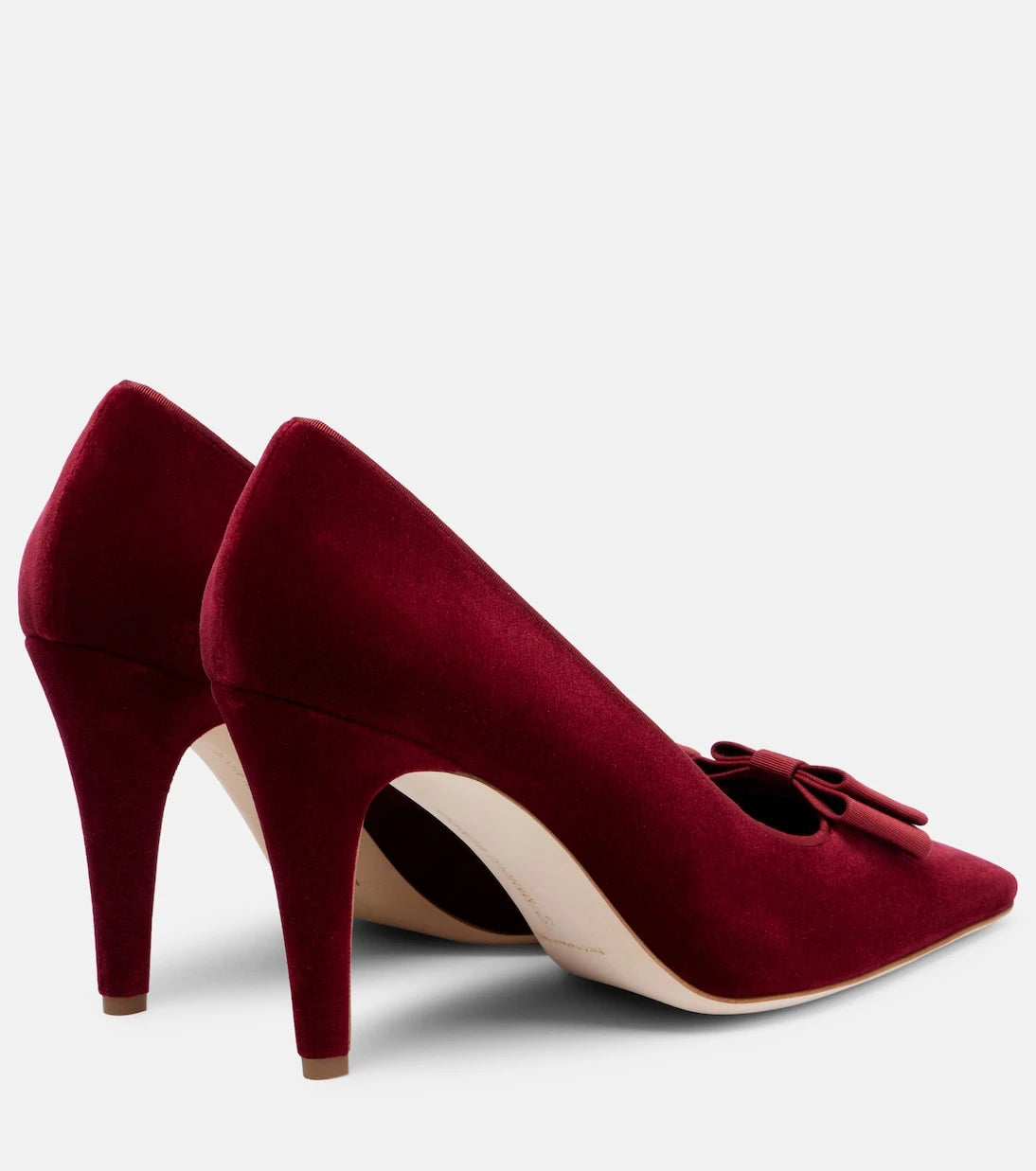 Manolo Blahnik - Reador 90 velvet pumps