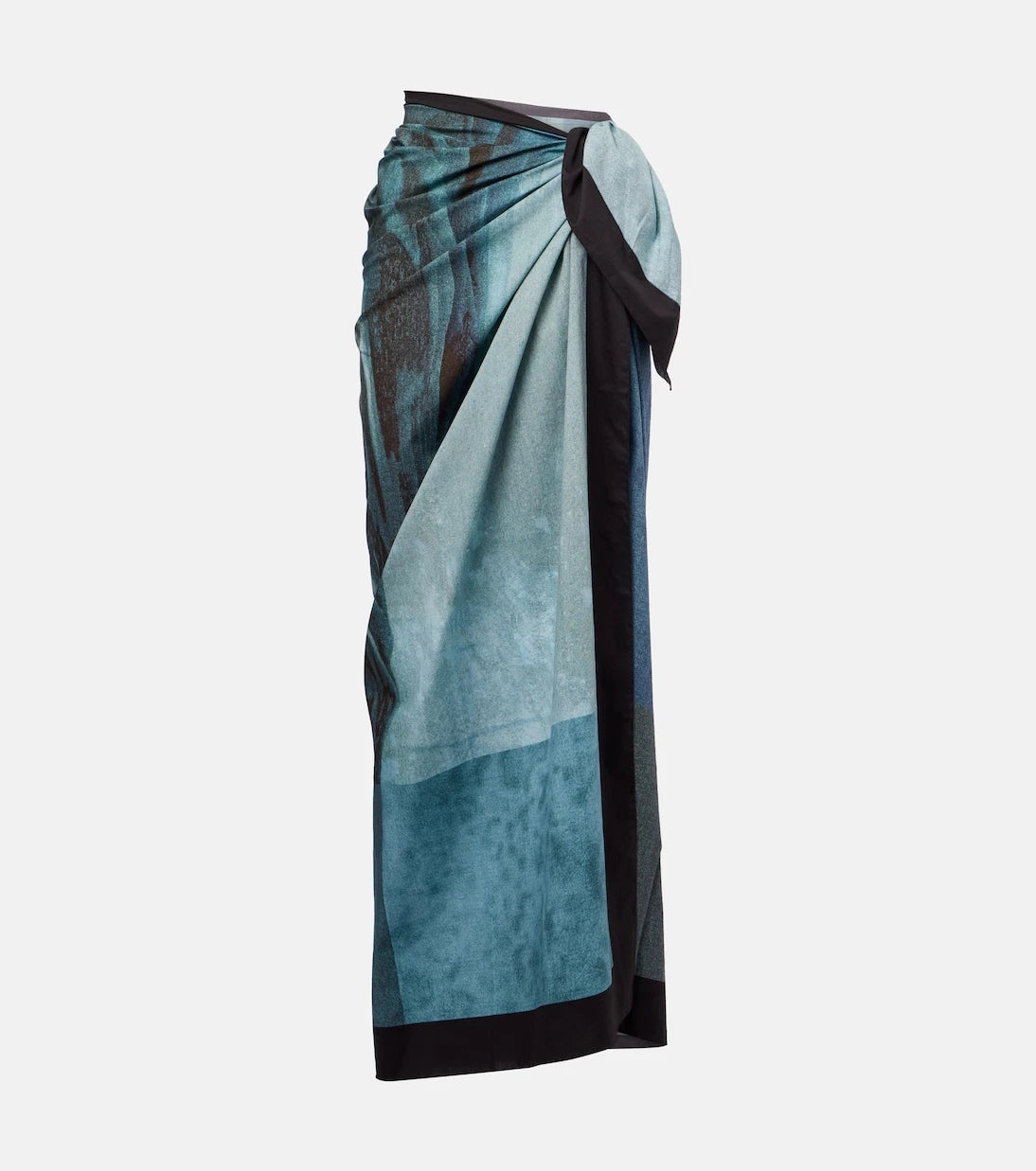 Jean Paul Gaultier - Printed cotton beach cover-up