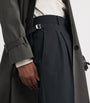 Virgin Wool Wide-Leg Trousers