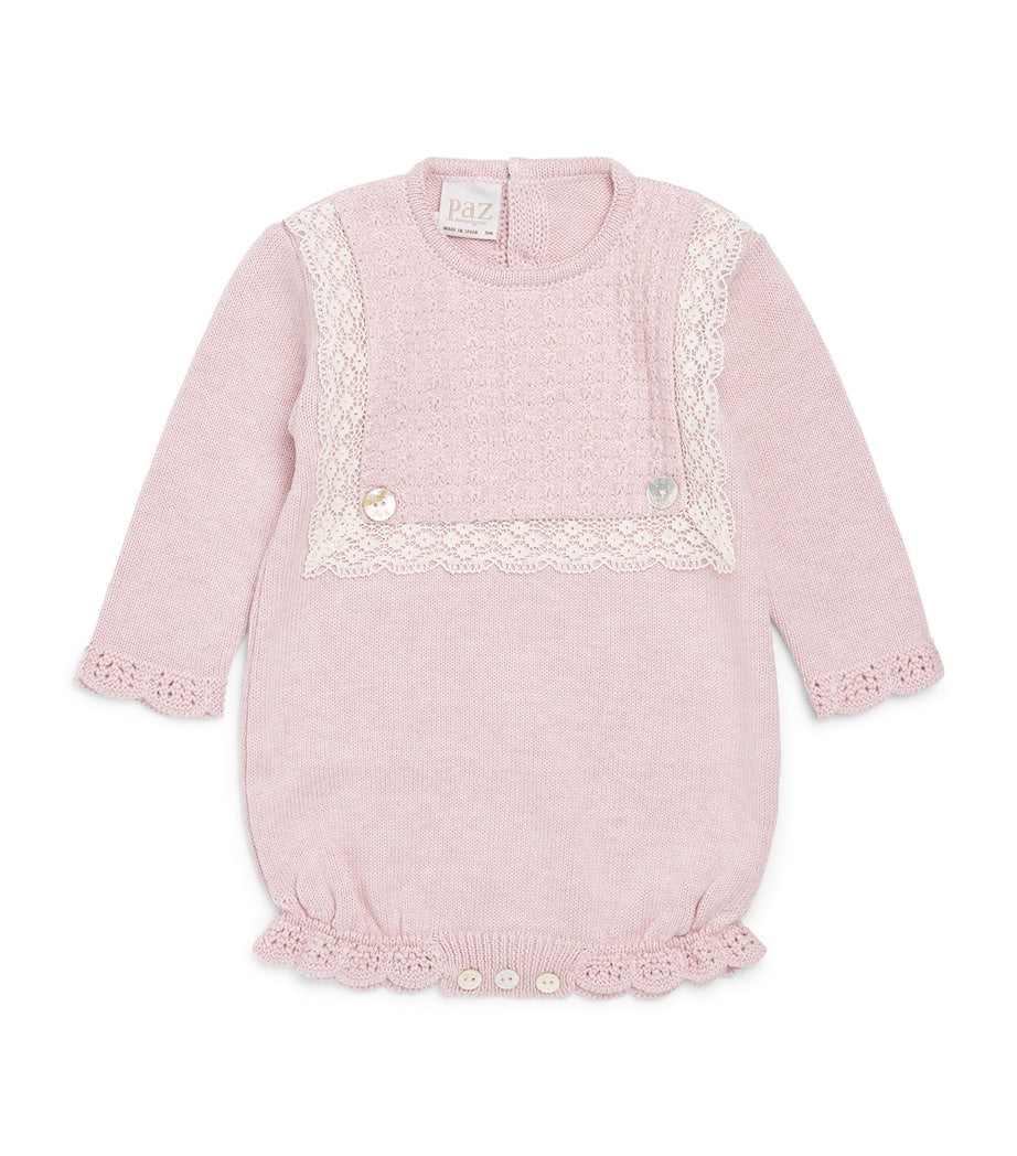 Paz Rodriguez Cotton-Cashmere All-In-One (0-12 Months)