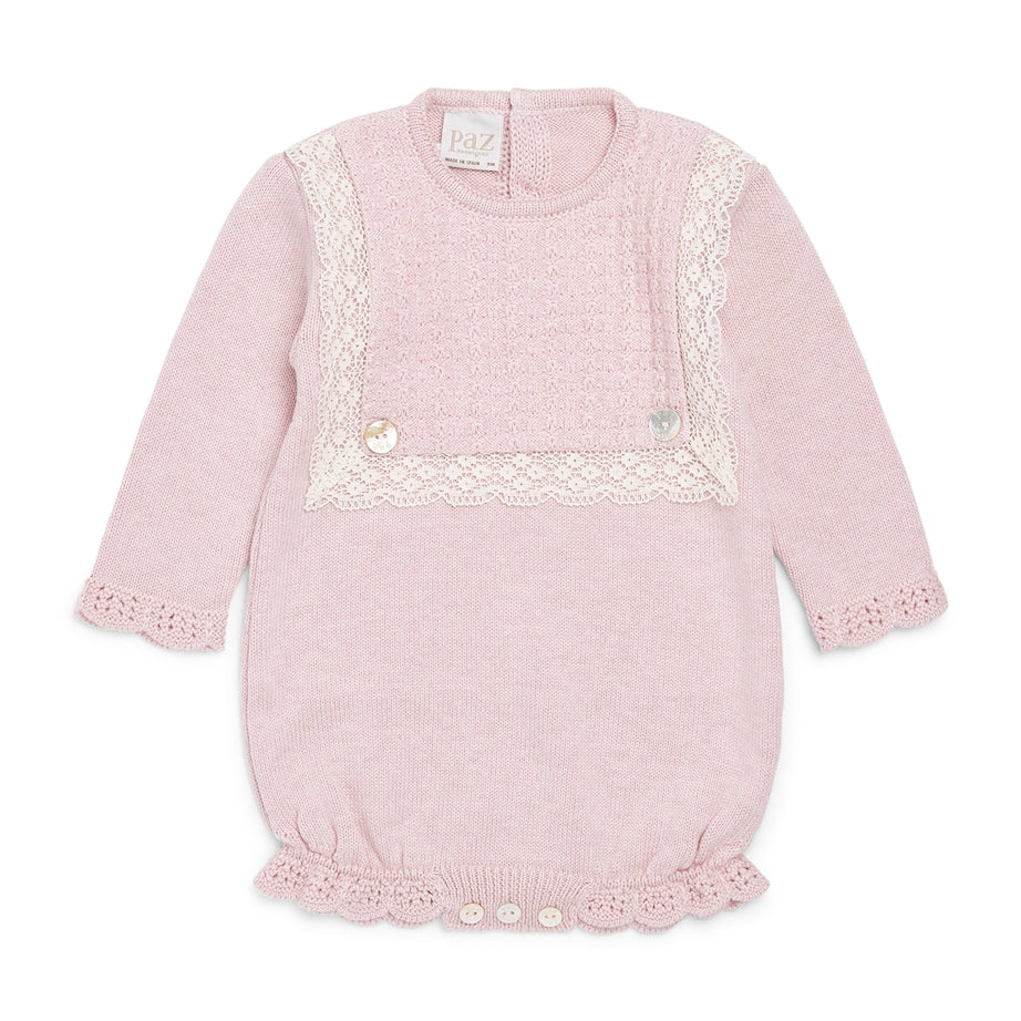 Paz Rodriguez Cotton-Cashmere All-In-One (0-12 Months)
