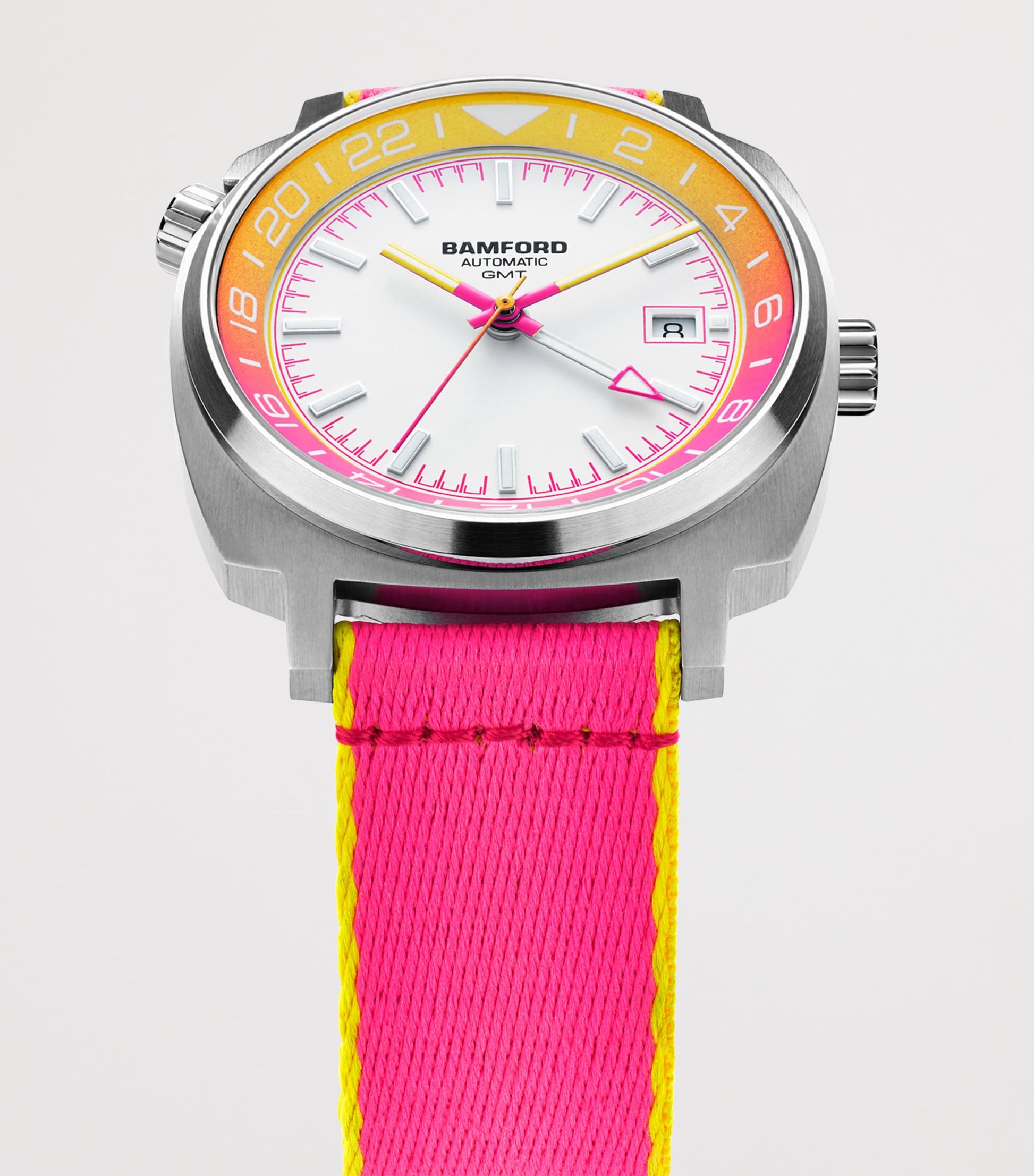 Stainless Steel Summer GMT Watch 40mm