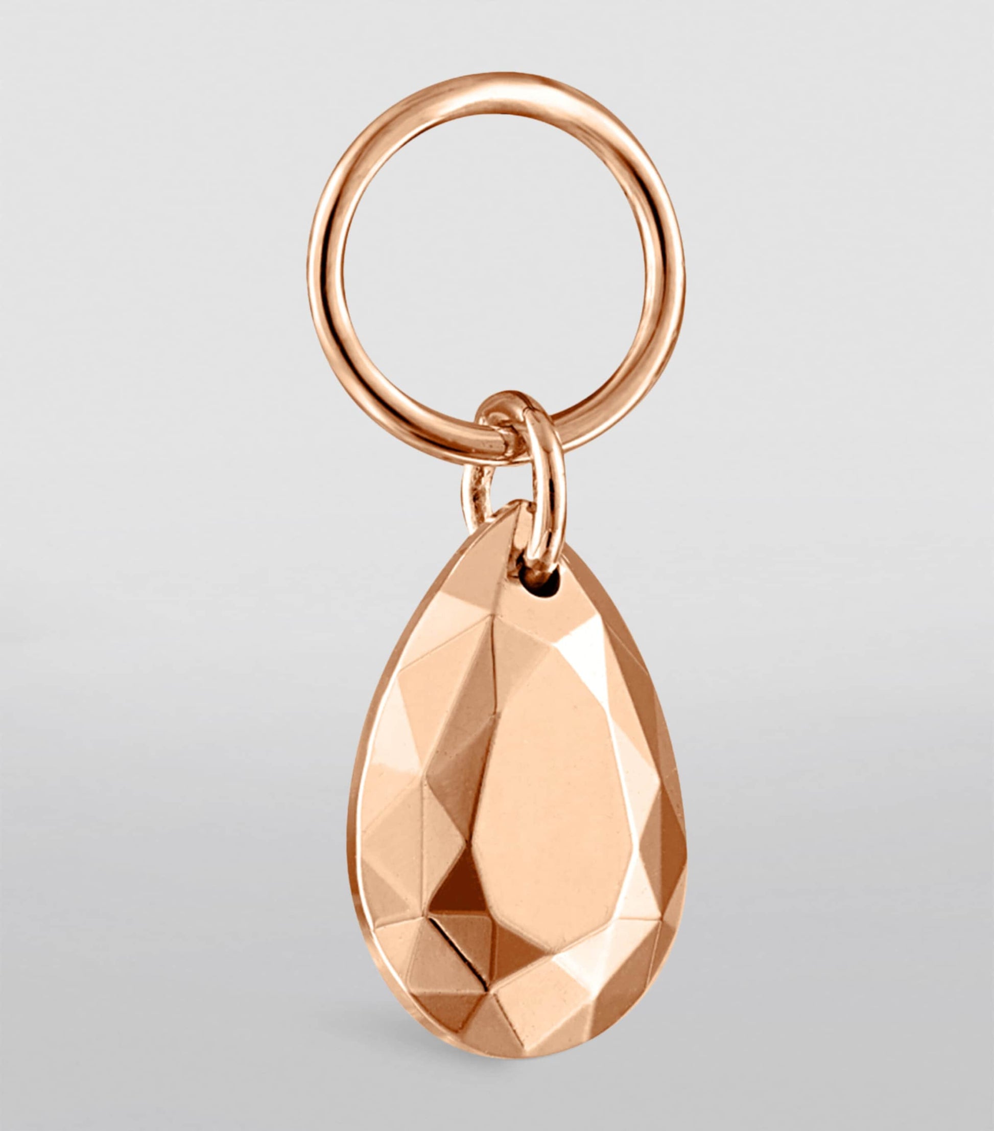 Faceted Pear Charm (6.5mm)