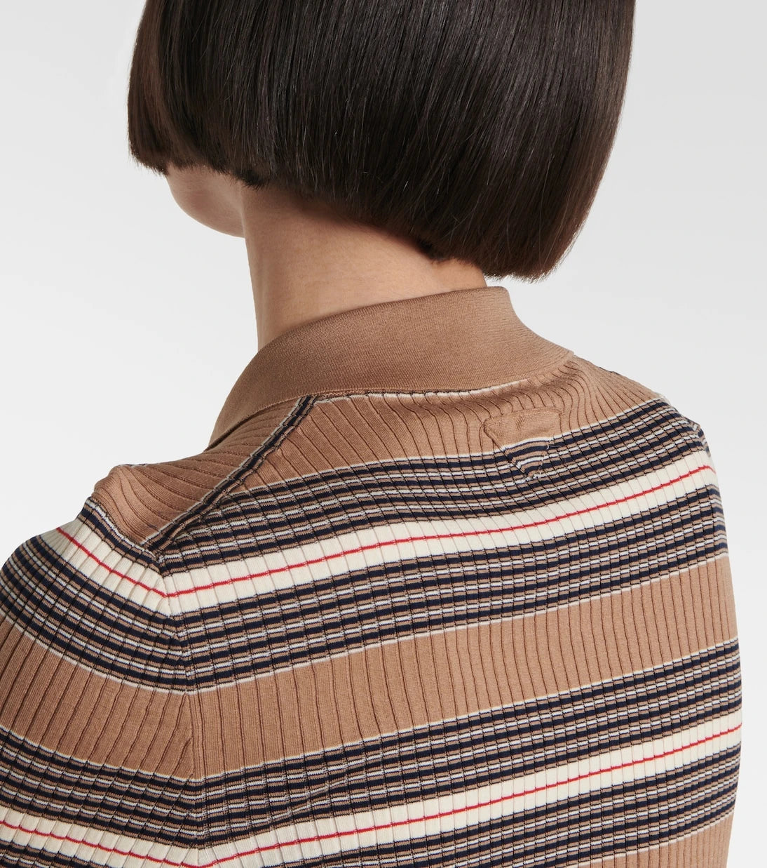 Prada - Cotton-blend polo sweater