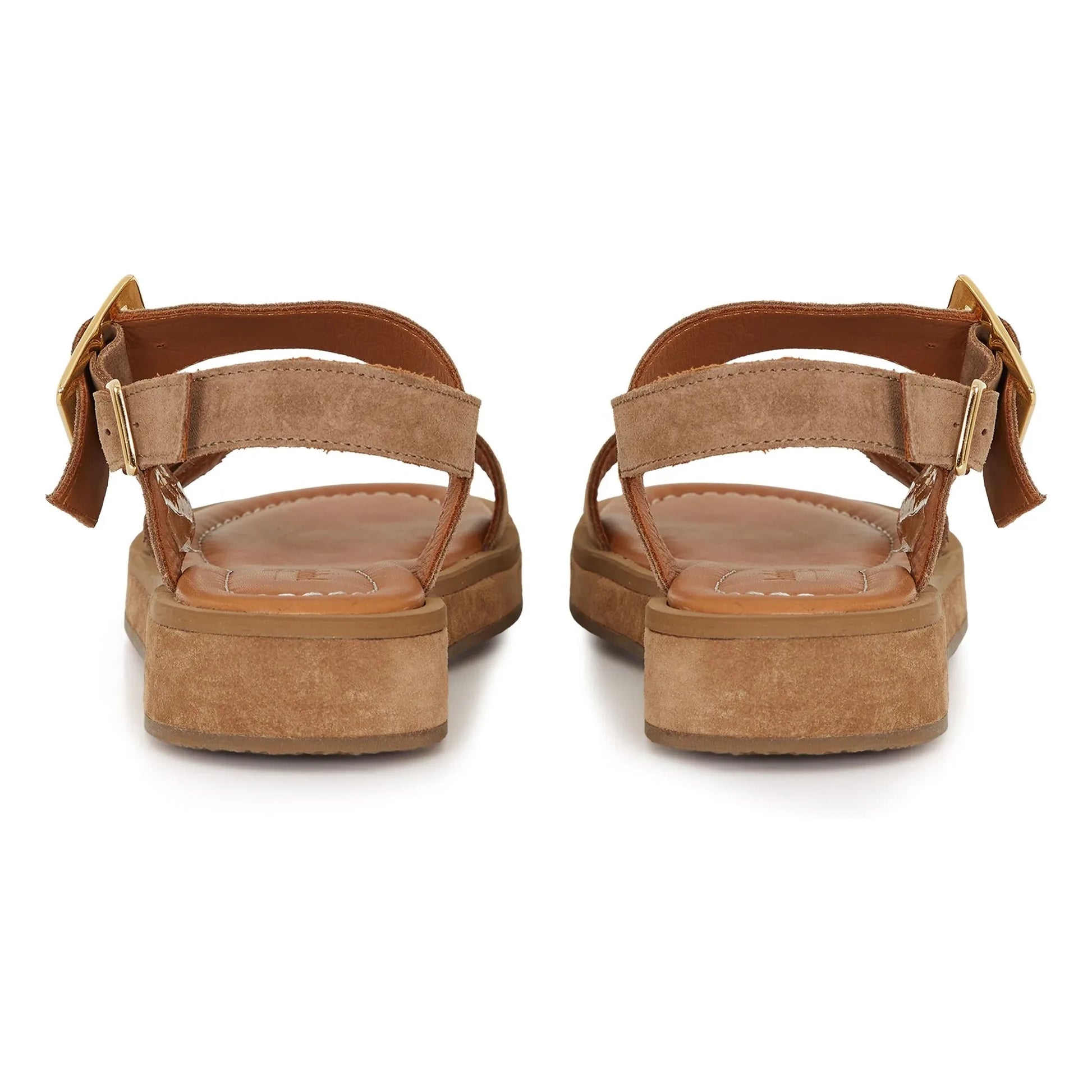 Anthology Paris - Ottawa Suede Sandals | Natural