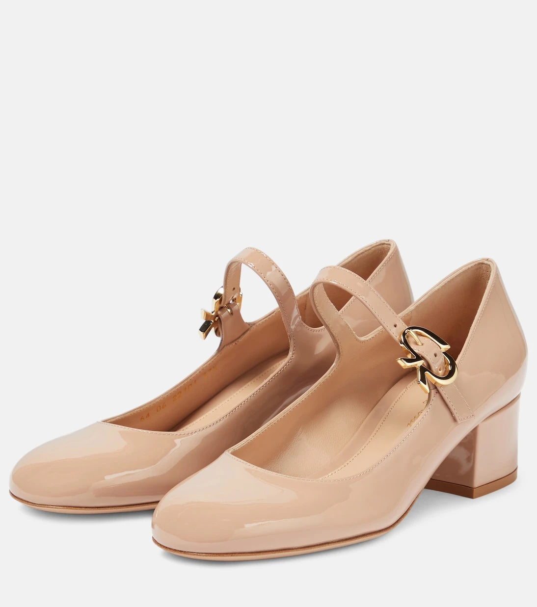 Gianvito Rossi - Mary Ribbon patent leather pumps
