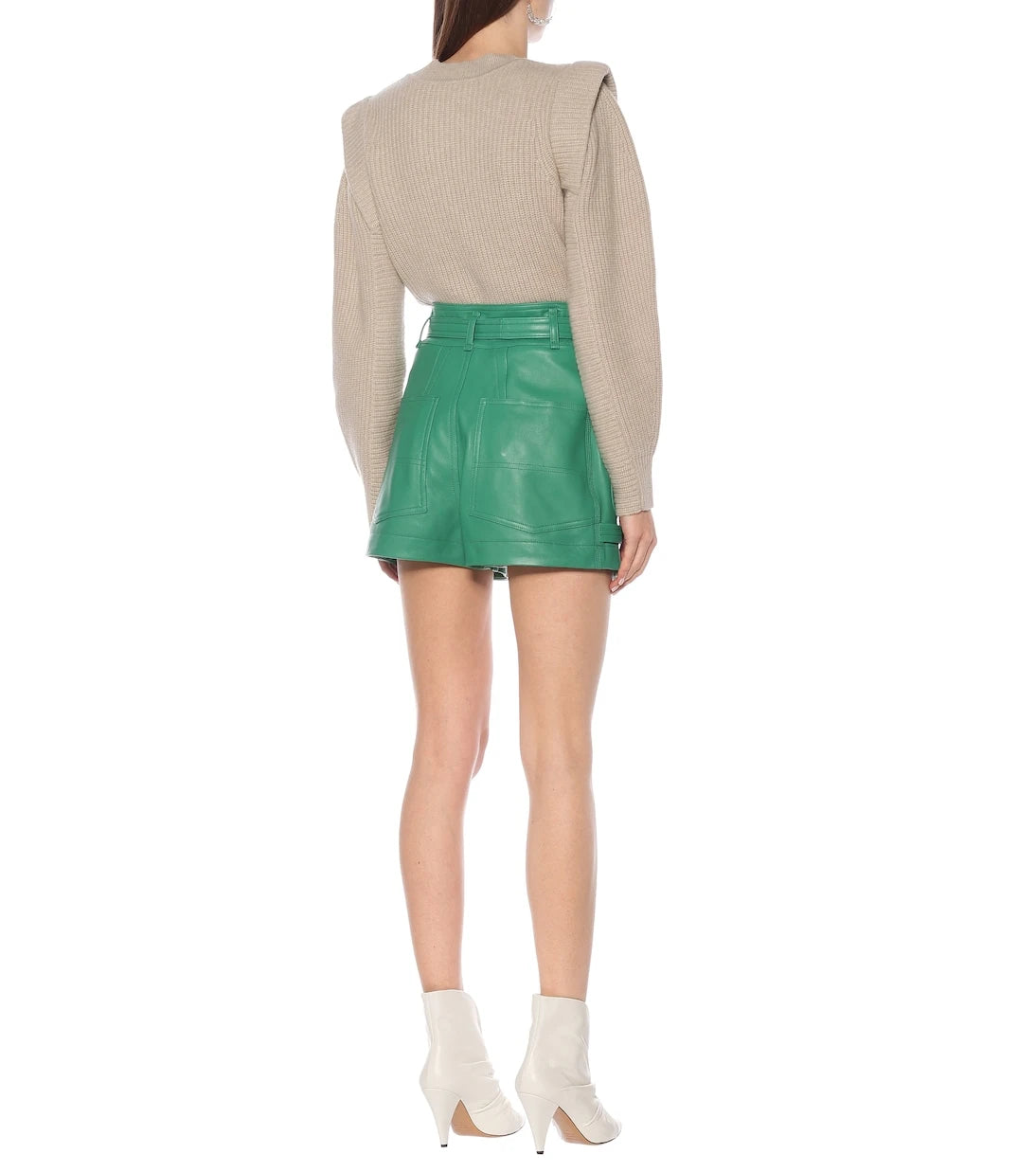 Isabel Marant - Xike leather shorts