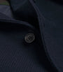 Barbour Navy Wool Kirkbridge Overcoat