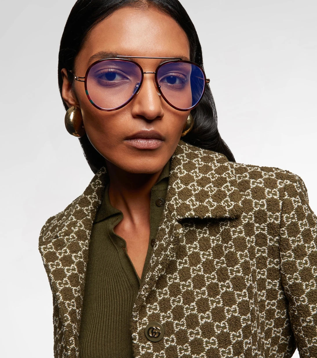 Gucci - GG aviator glasses
