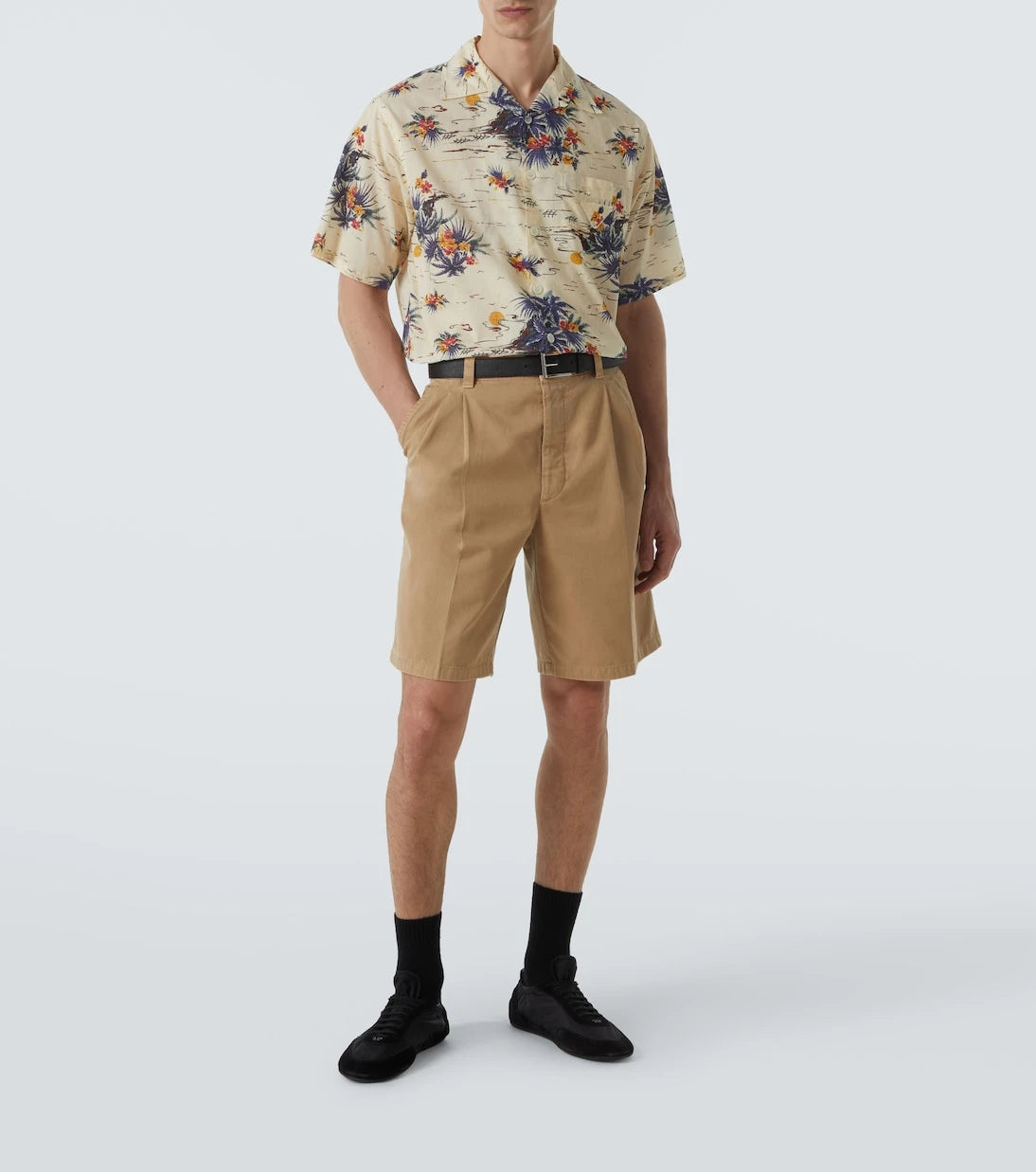 Prada - Cotton Bermuda shorts