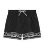 Dolce & Gabbana Kids Logo Bandana Print Swim Shorts (8-12+ Years)
