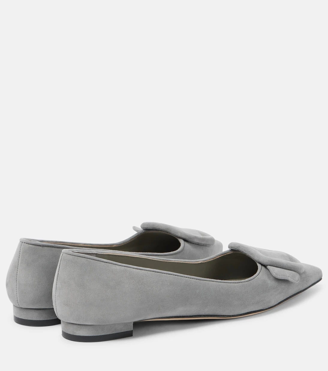 Manolo Blahnik - Maysalepumpflat suede ballet flats