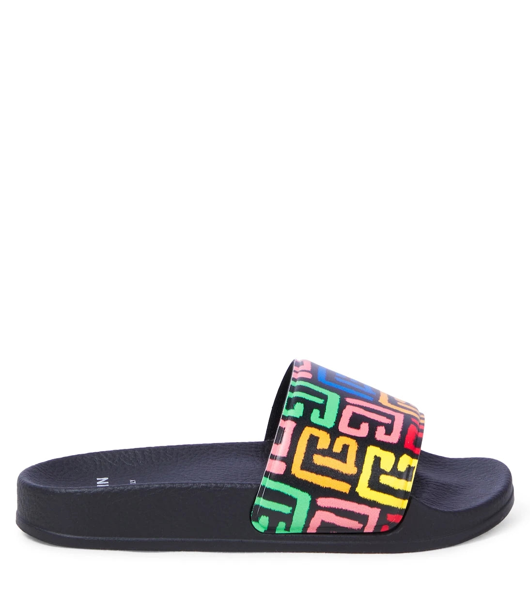 Balmain Kids - Monogram Baskılı Terlik
