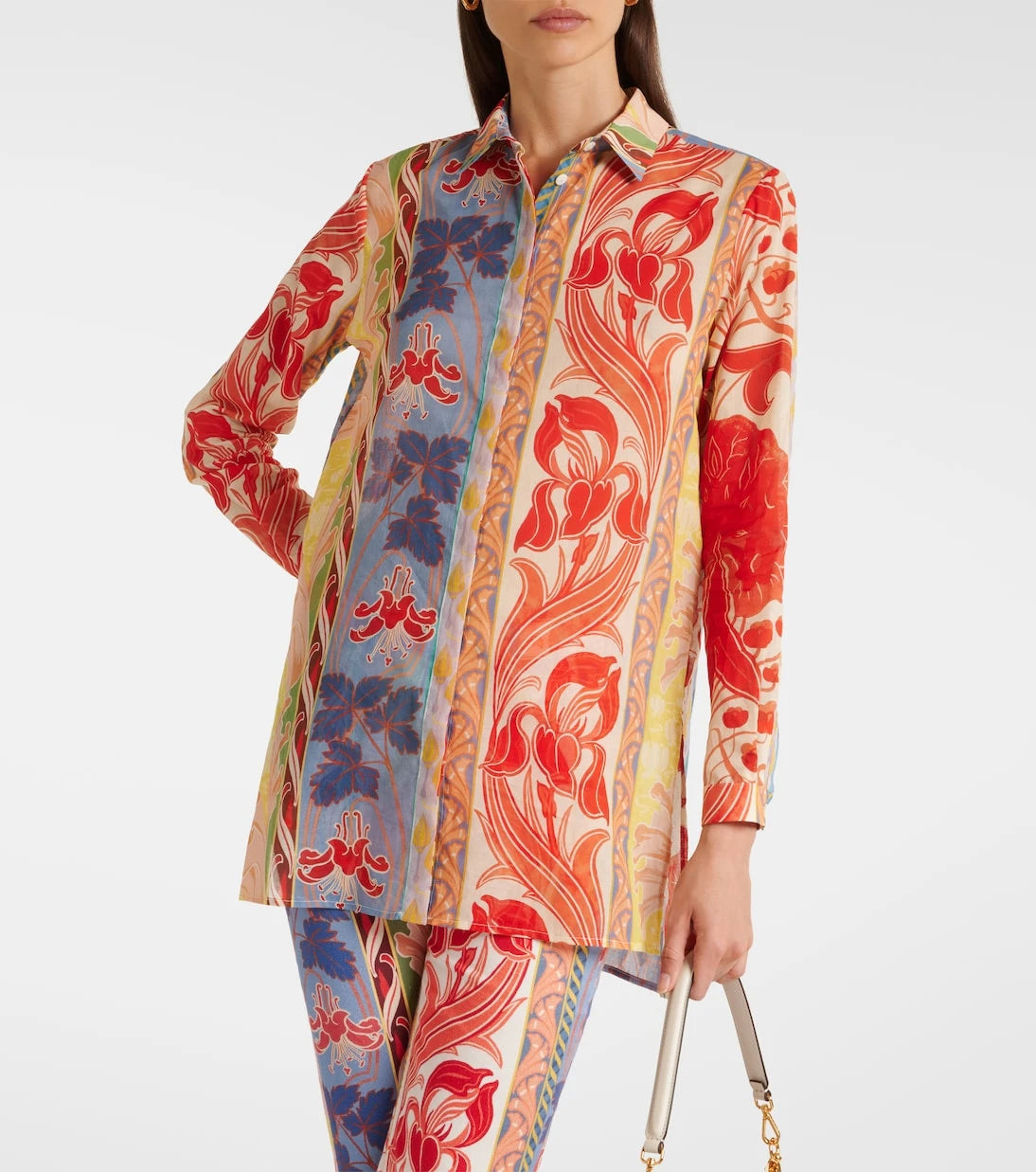 Etro - Printed cotton shirt