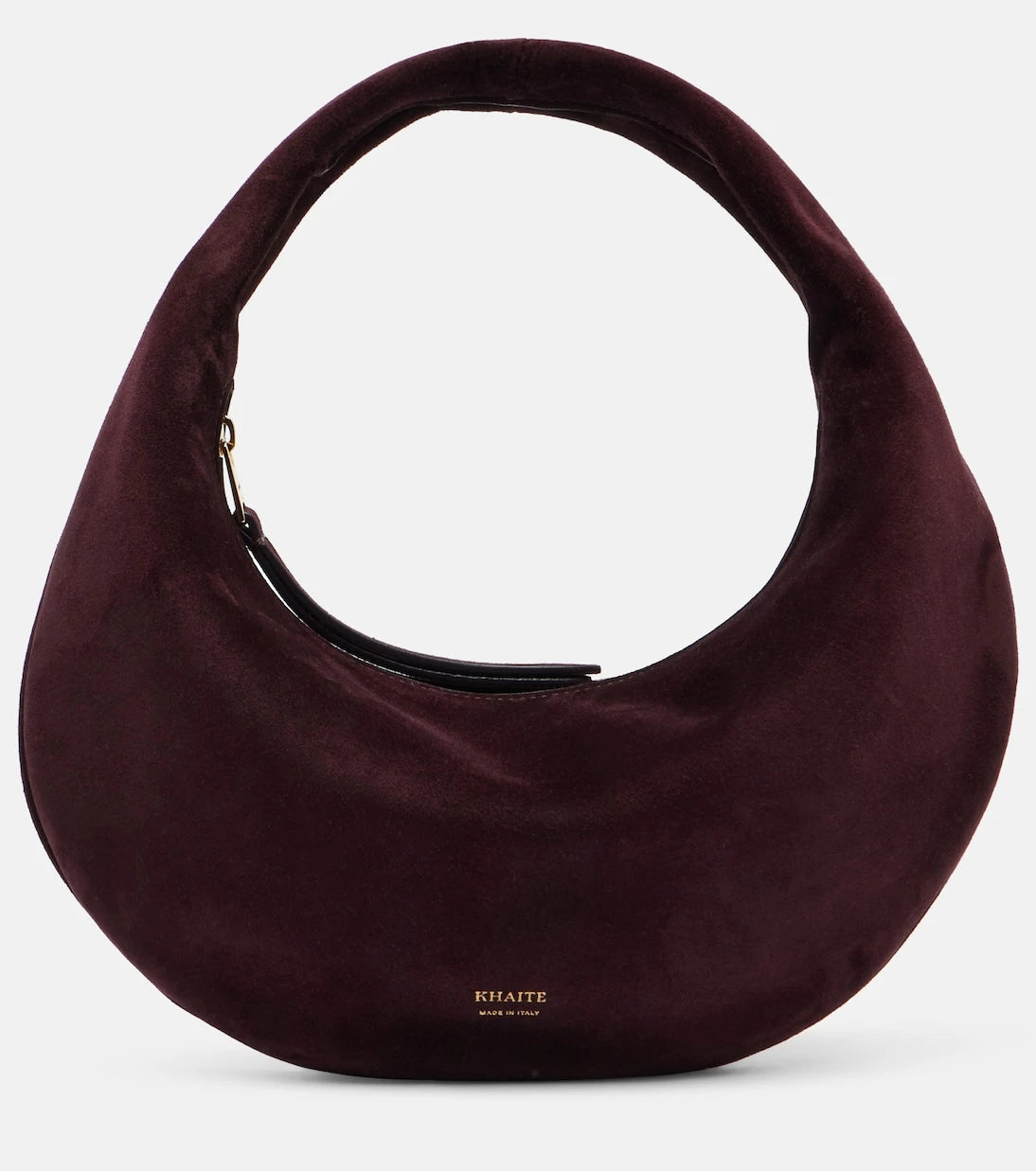Khaite - Olivia Mini suede top-handle bag