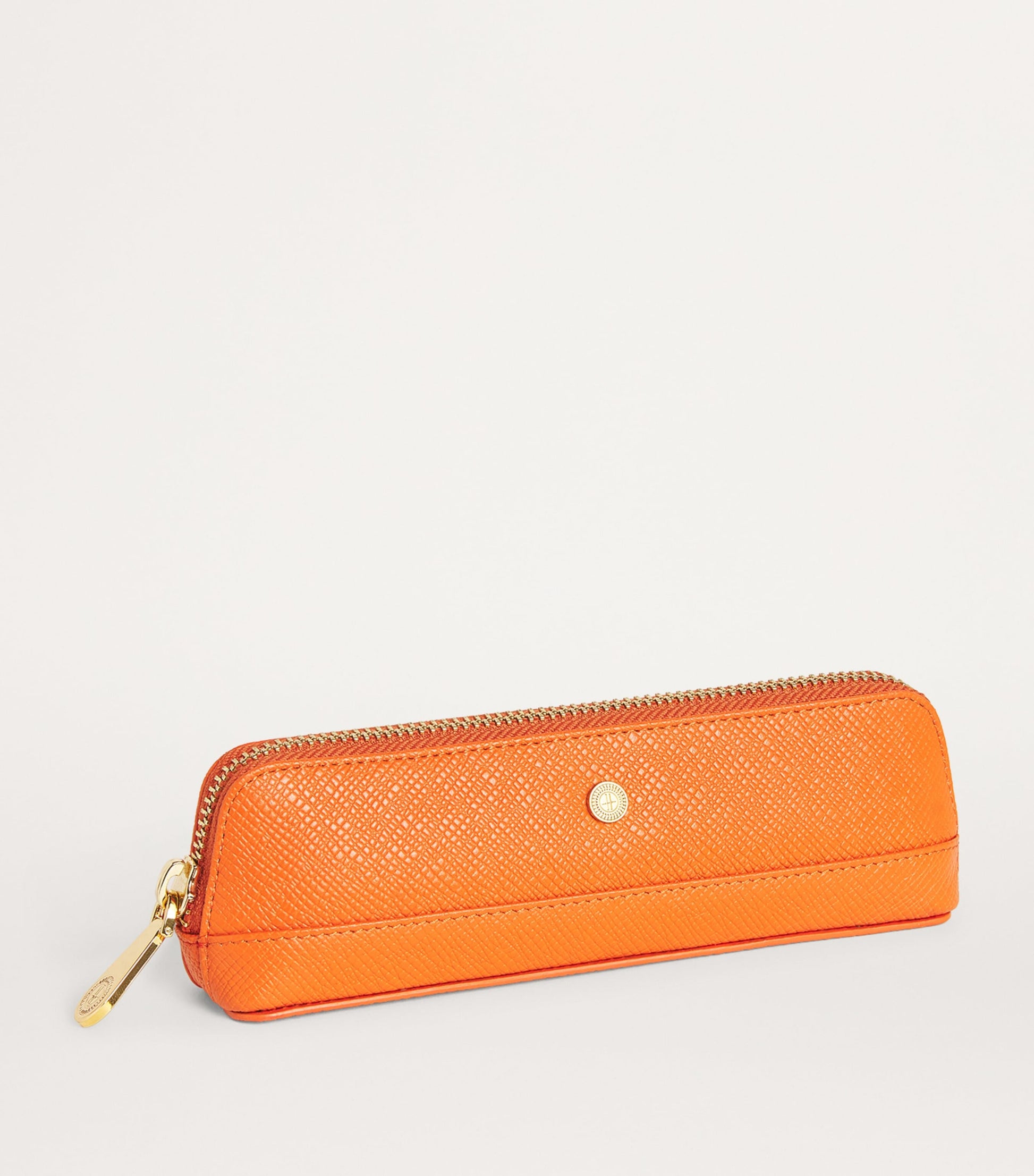 Slim Leather Pencil Case