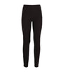 Gabardine Stretch Leggings BLACK