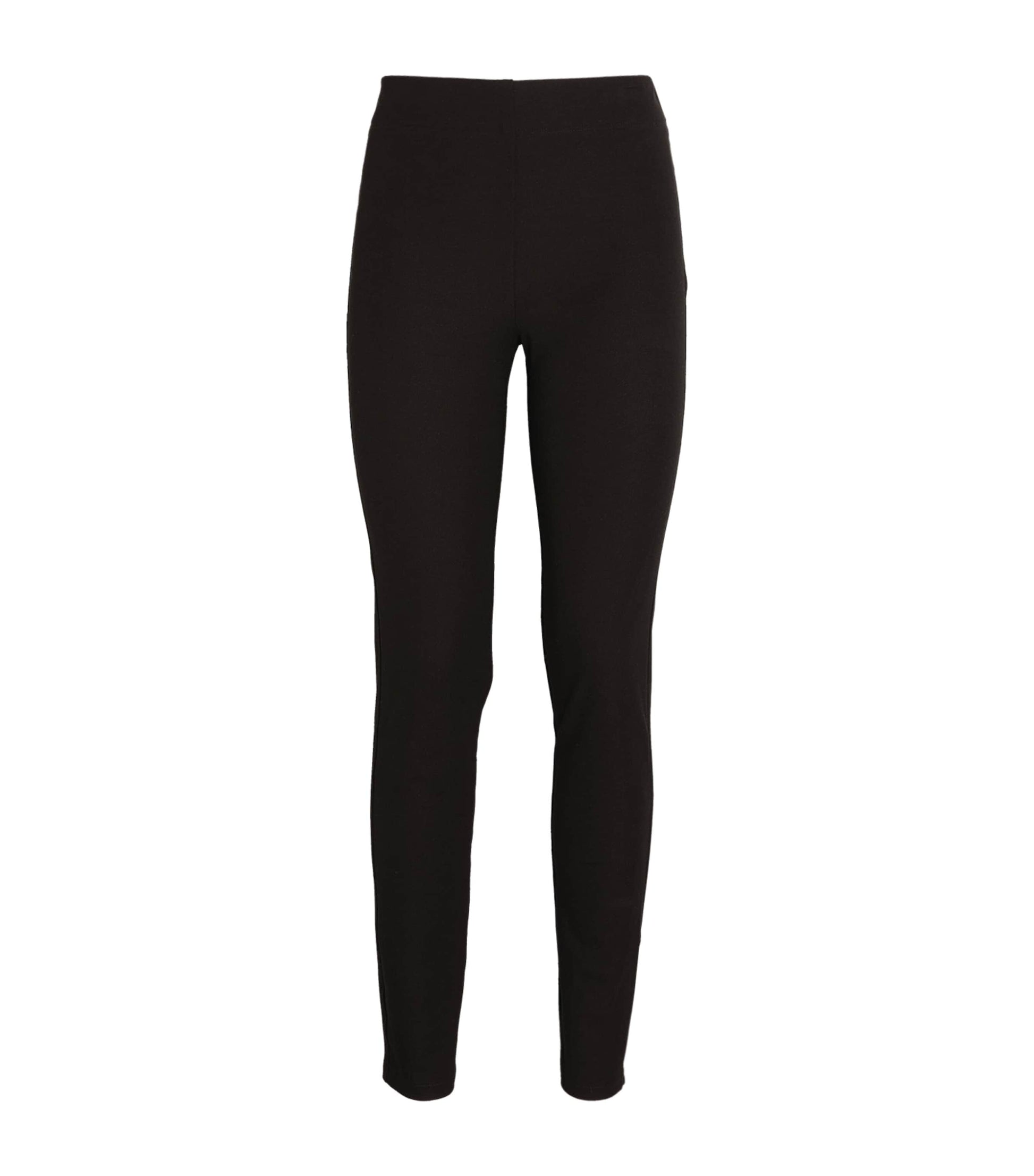 Gabardine Stretch Leggings BLACK