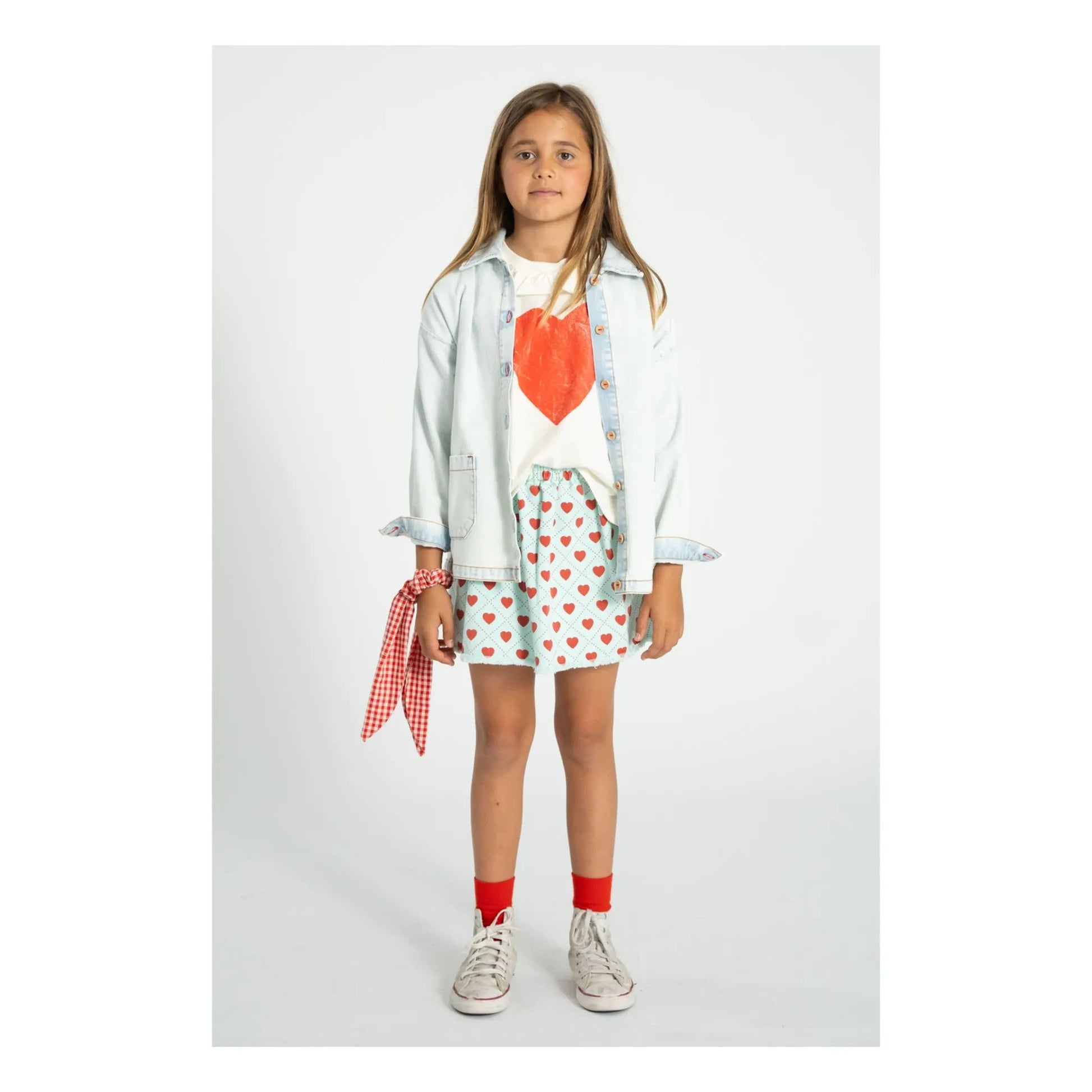 Piupiuchick - Heart T-shirt | Ecru