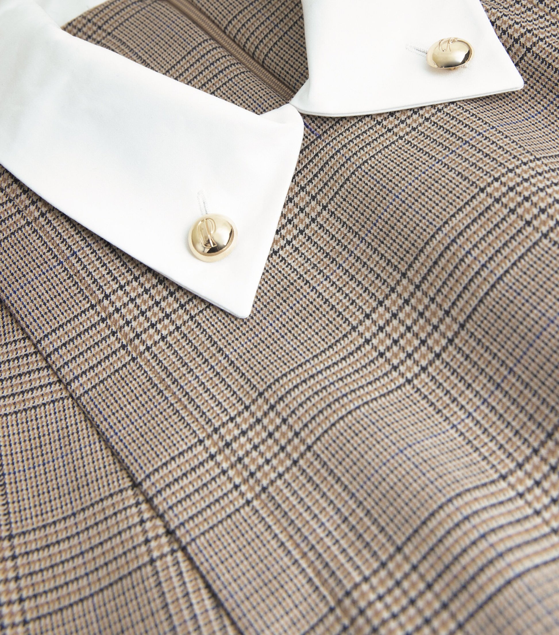 Claudie Pierlot Multi Check Mini Dress