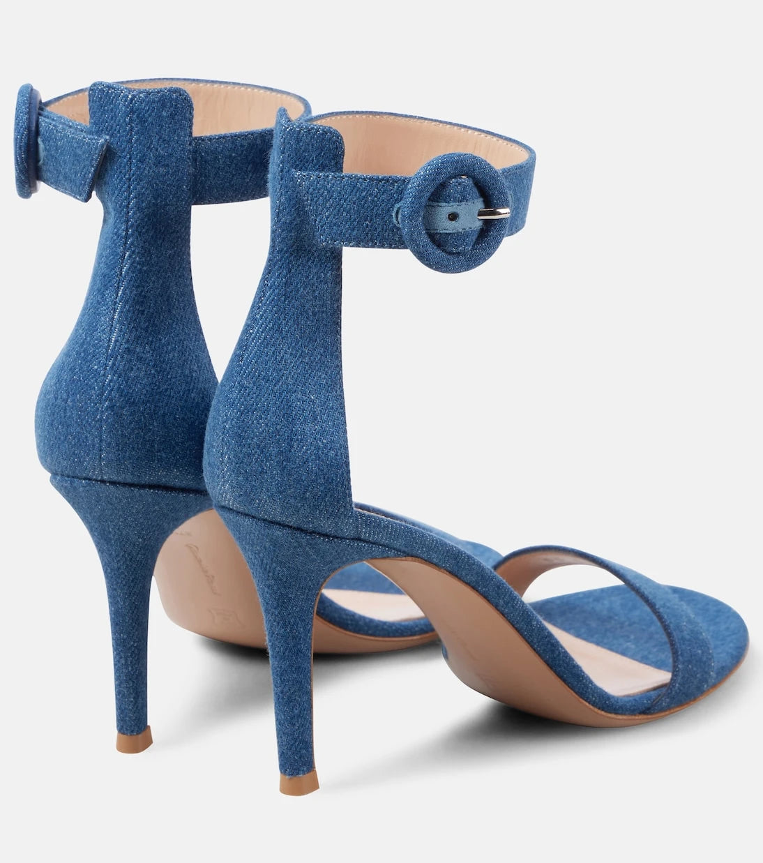 Gianvito Rossi - Portofino 85 denim sandals