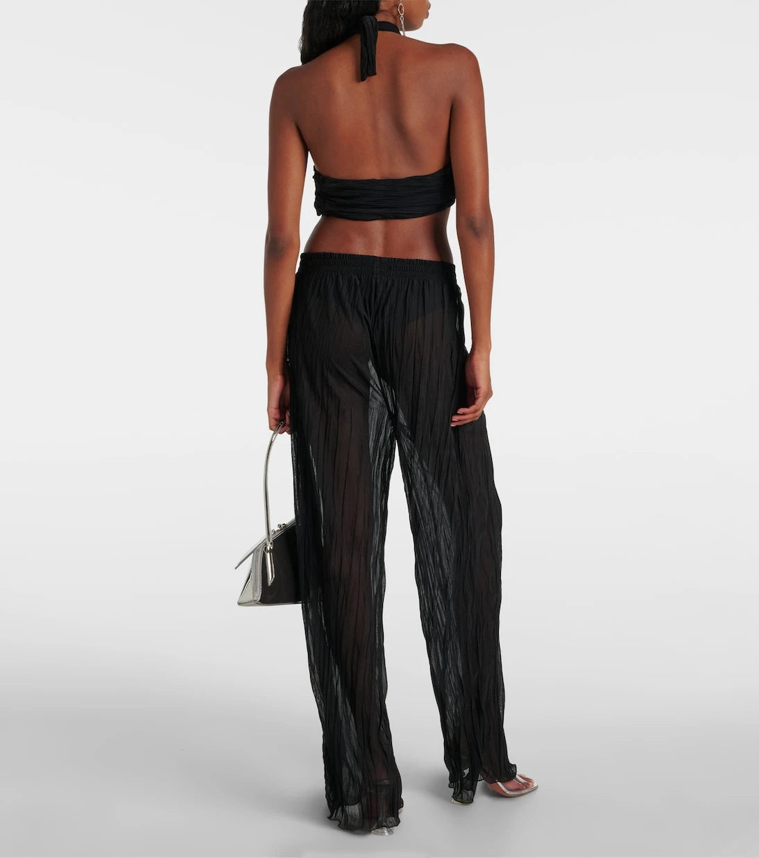 Jade Swim - Aylin halterneck wrap top