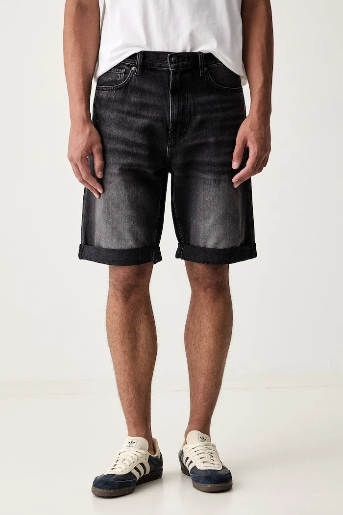 HUGO erkek denim kısa pantolon HUGO 838/S