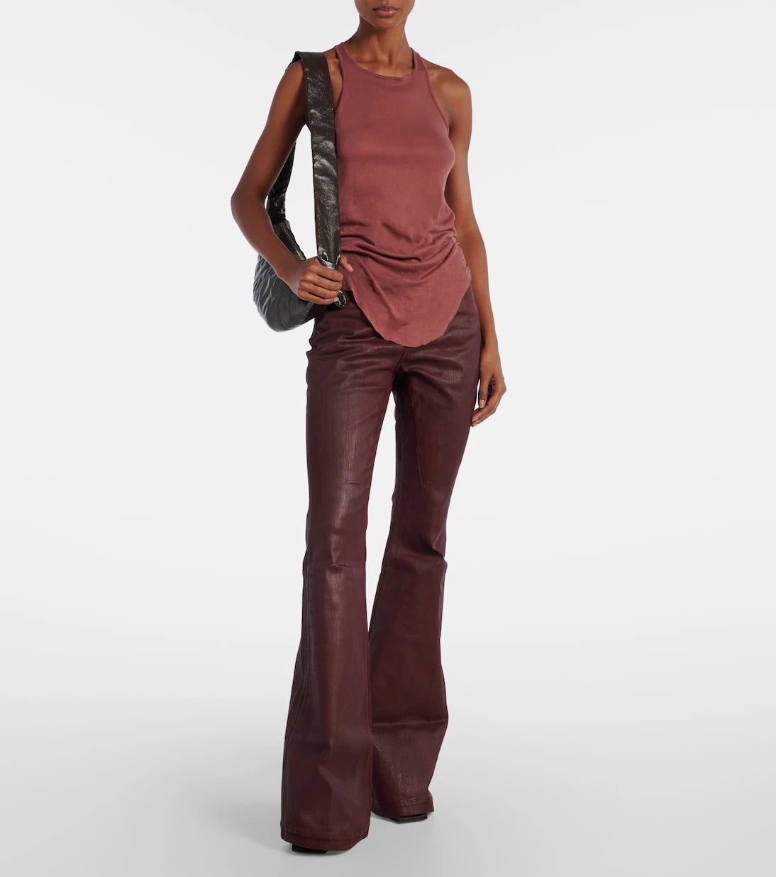 Rick Owens - Bolan high-rise bootcut jeans