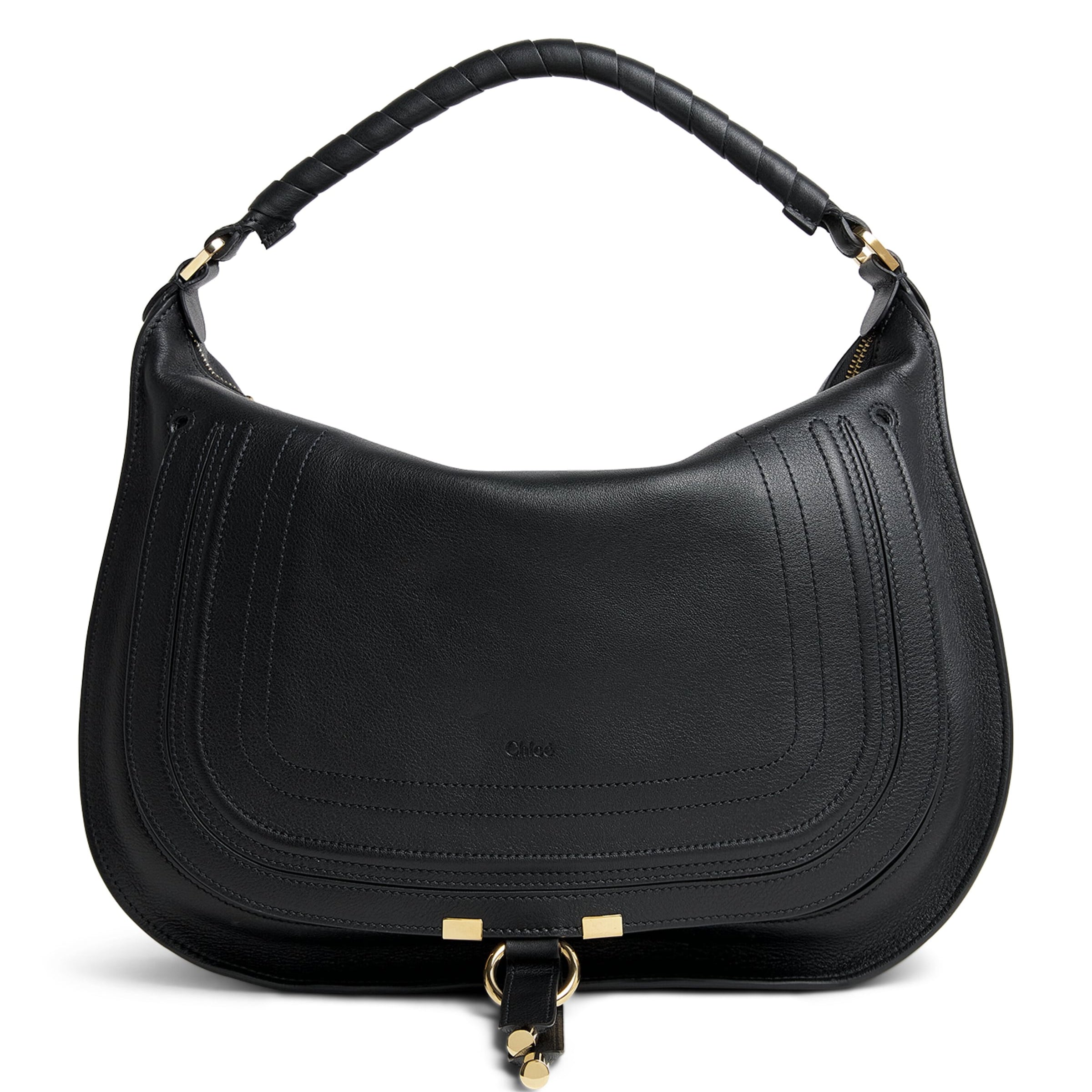 Calfskin Marcie Shoulder Bag