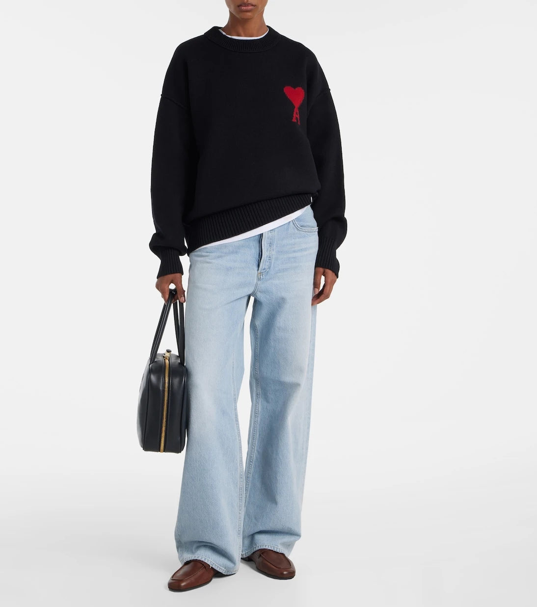 Ami Paris - Ami de Cœur virgin wool sweater