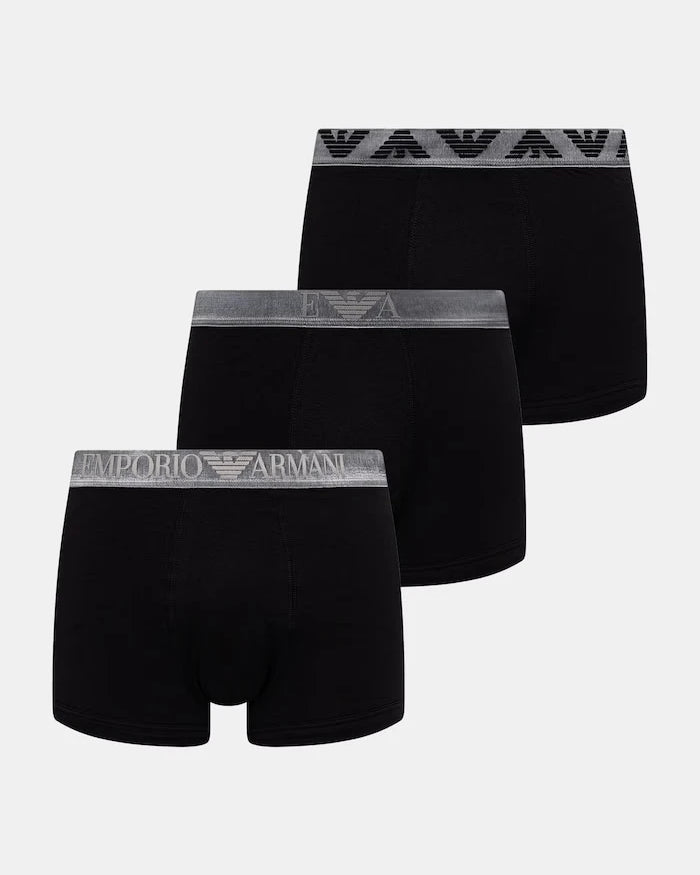 Emporio Armani Underwear pamuklu erkek boxer 3'lü