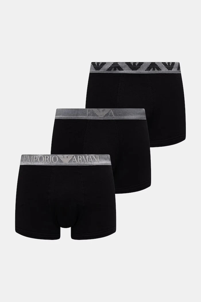 Emporio Armani Underwear pamuklu erkek boxer 3'lü