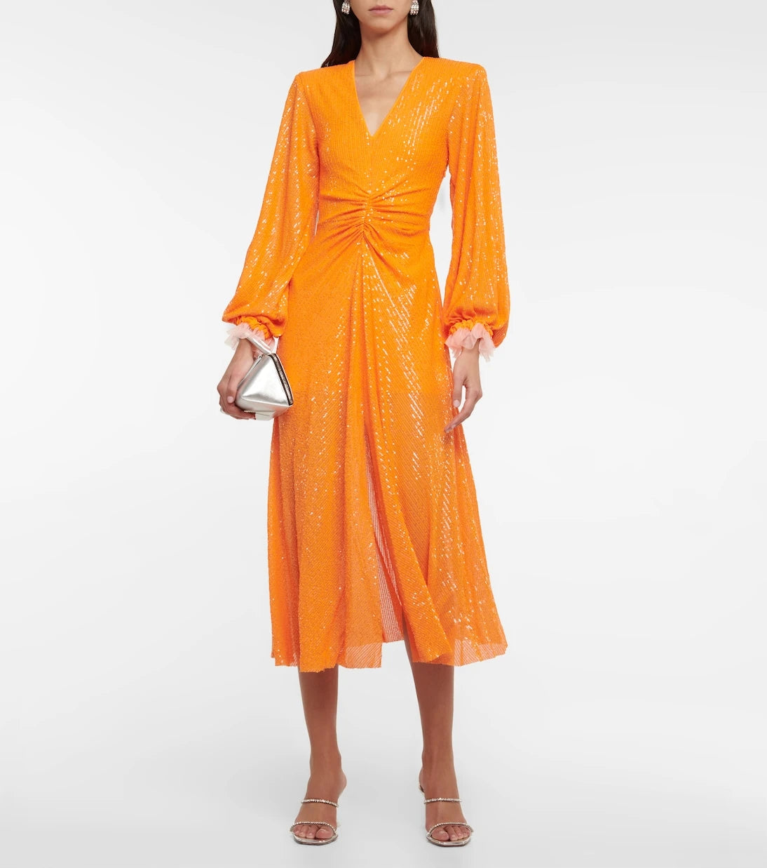 Rotate - Sequined midi dress