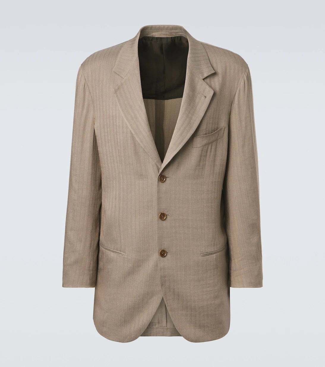 Giorgio Armani - Archivio herringbone blazer