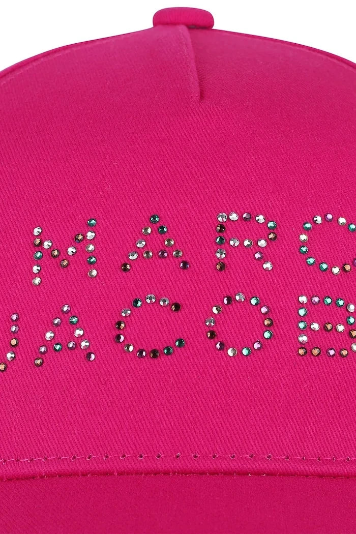 Детска памучна шапка с козирка Marc Jacobs