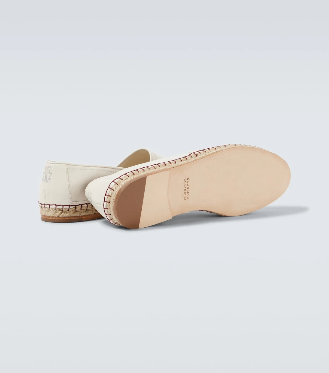 Brunello Cucinelli - Leather espadrilles