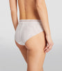 Wacoal White Lace-Trim Raffine Briefs