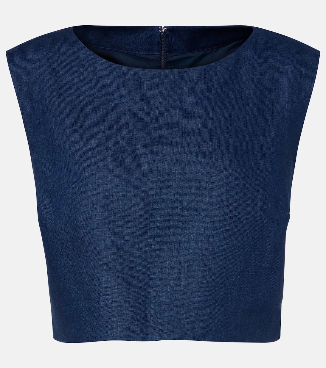 Posse - Martina linen crop top