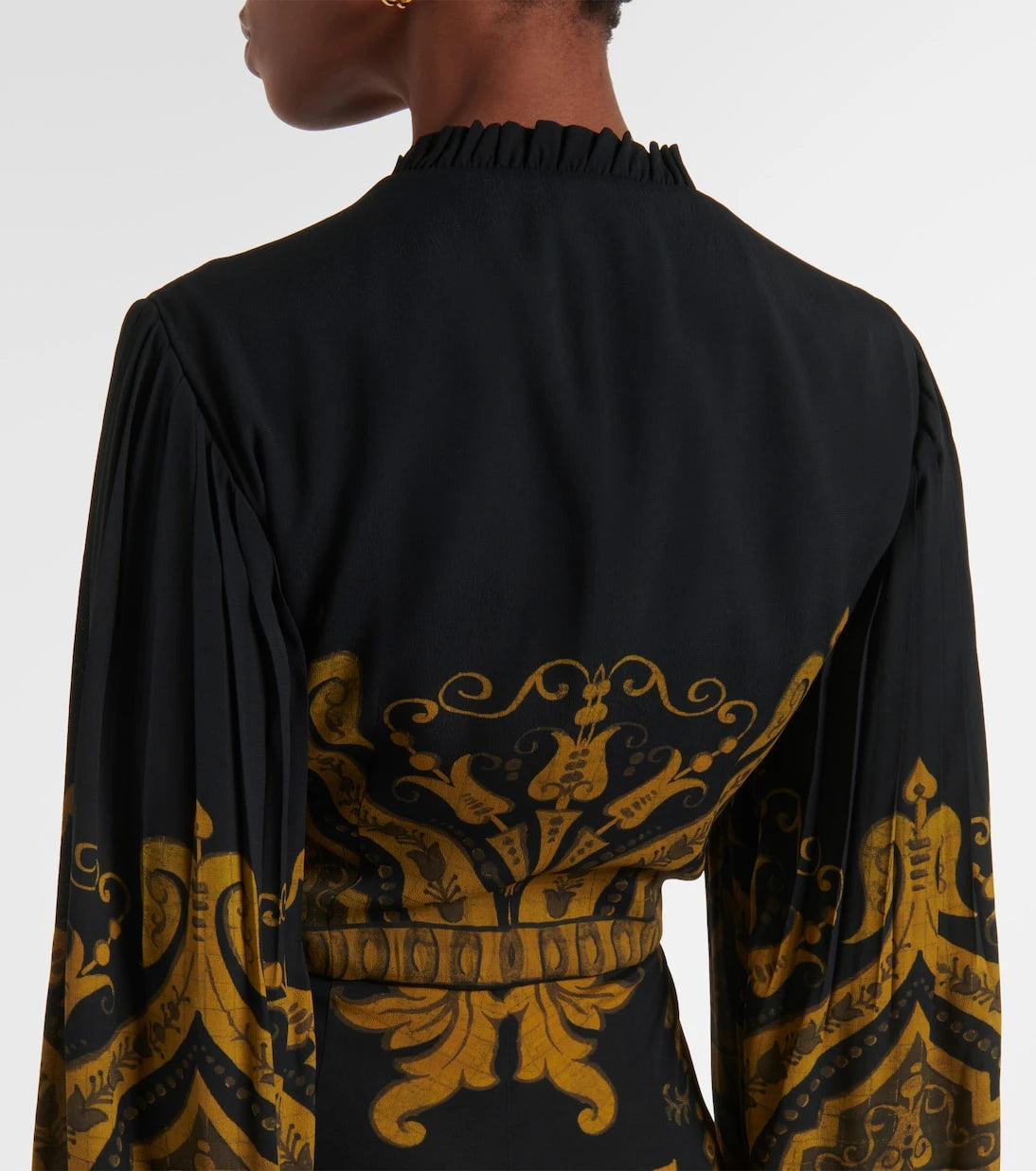 Etro - Printed crêpe jersey gown