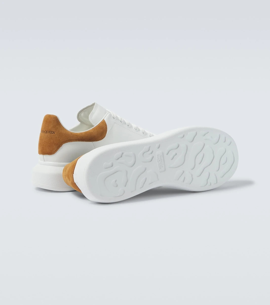 McQueen - Oversized leather sneakers