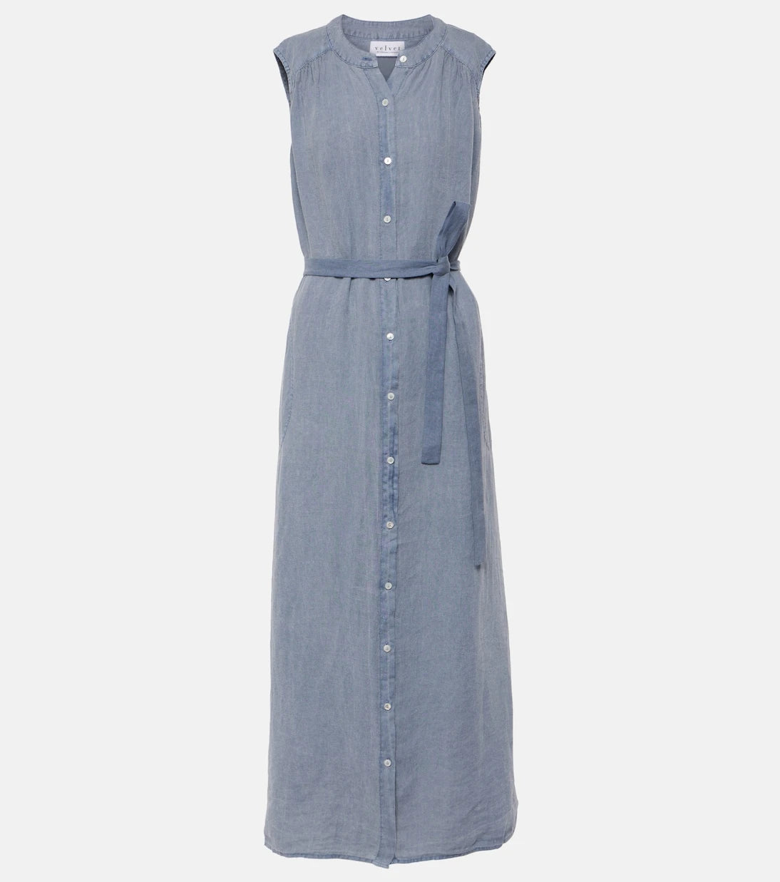 Velvet - Luna linen maxi dress